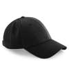 BB196 B196 Beechfield Air Mesh 6 Panel Cap Black colour image